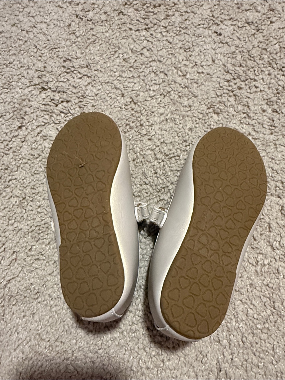 Rachel Shoes Girls' Cream Glitter Bow Mary Jane - Picture 3 of 4